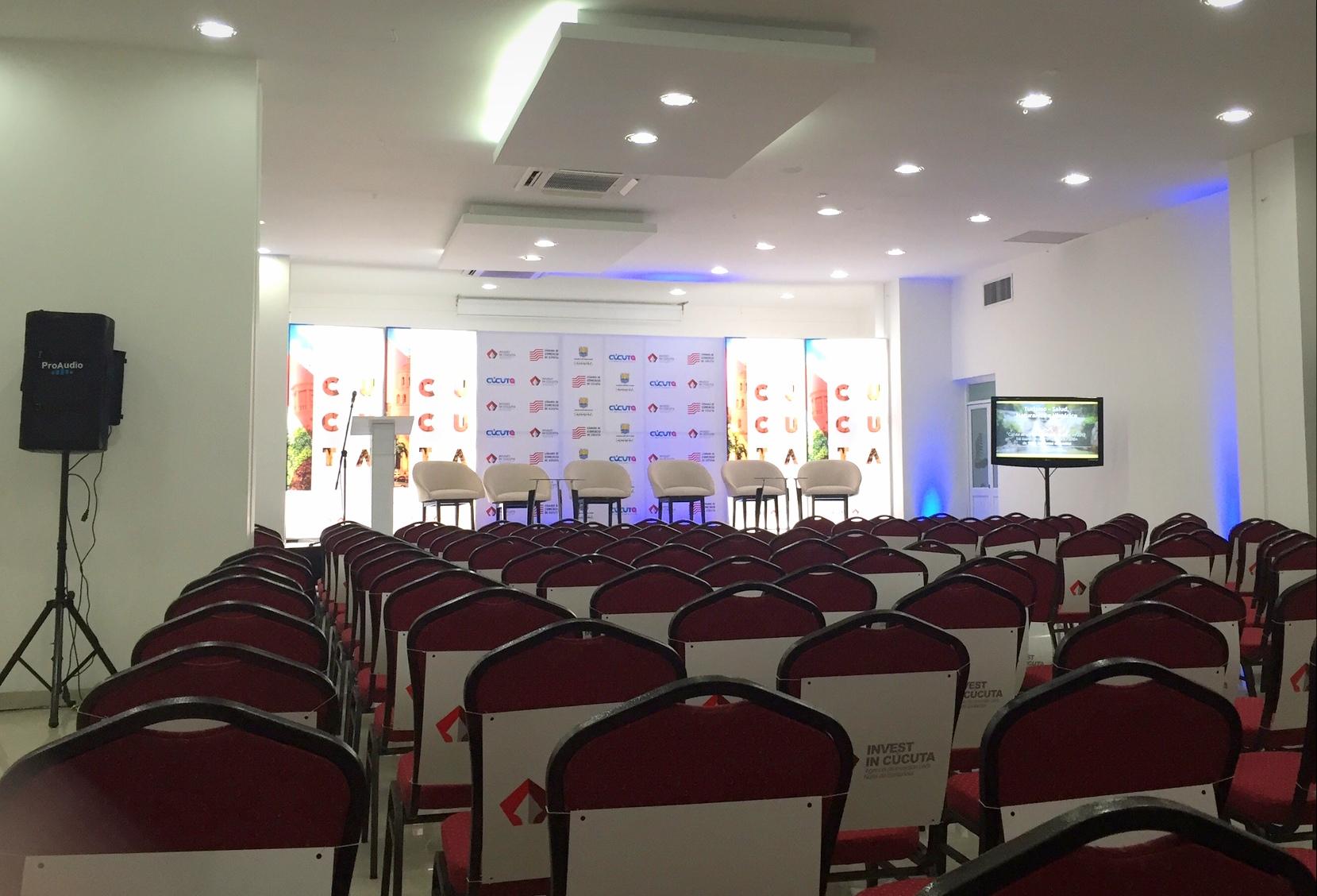 Hotel Casino Internacional Cucuta Exterior photo The press conference room